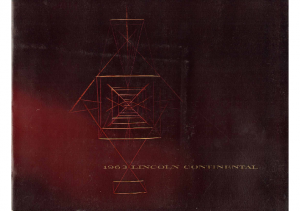 1963 Lincoln Continental Prestige