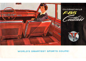 1961 Oldsmobile F-85 Cutlass Foldout