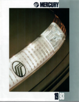 1993 Mercury Full Line